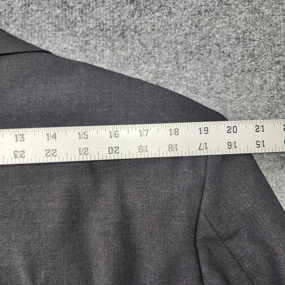 Brooks Brothers BROOKSEASE Mens Charcoal Blazer Sportscoat 43 R - Picture 8 of 10